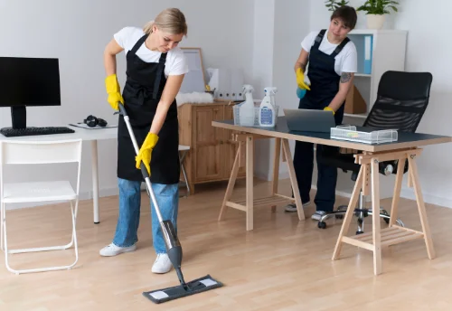 Nettoyage de bureau professionnel aux Premiers Sapins